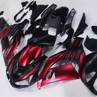 NT Aftermarket Injection ABS Plastic Fairing Fit for ZX14R 2012-20 Red Black N036