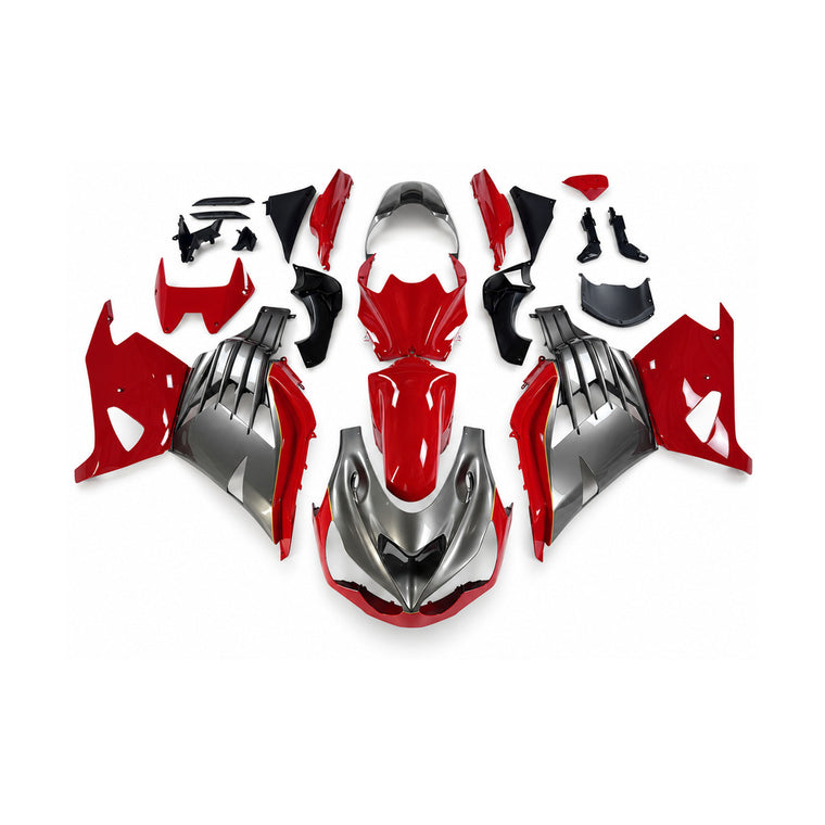NT Fairing Fit for Kawasaki 2012-2026 ZX-14R N044- Red Black | ABS Injection