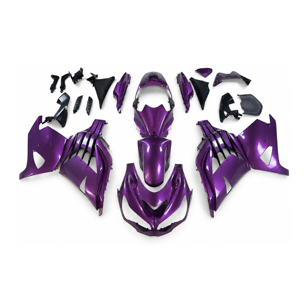 NT Fairing Fit for Kawasaki 2012-2026 ZX-14R N048- Purple Blue | ABS Injection - 1