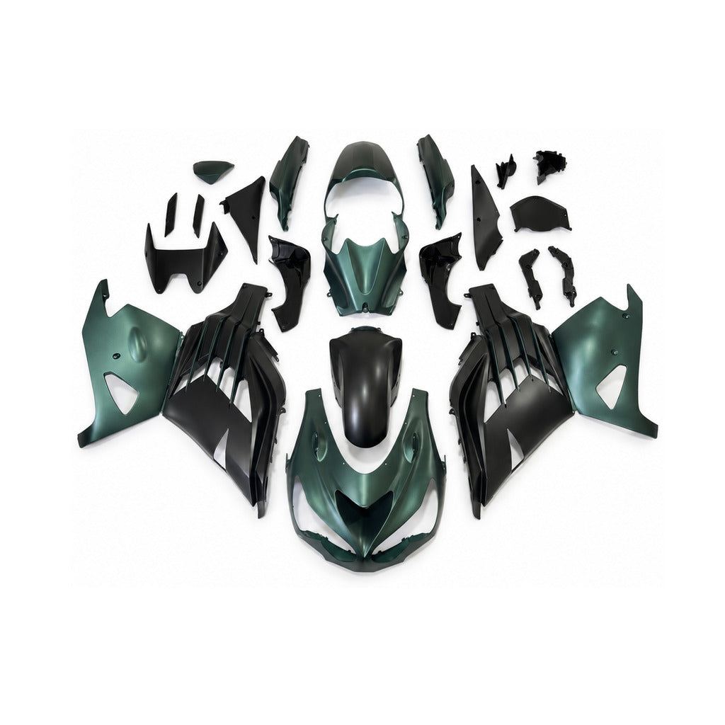 NT Fairing Fit for Kawasaki 2012-2026 ZX-14R N049- Green Teal Black | ABS Injection - 1