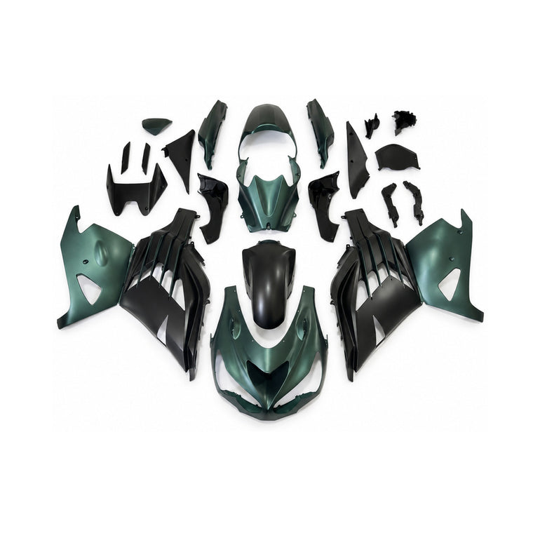 NT Fairing Fit for Kawasaki 2012-2026 ZX-14R N049- Green Teal Black | ABS Injection