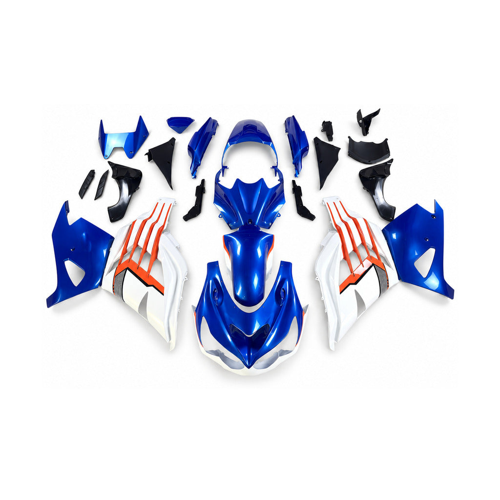 NT Fairing Fit for Kawasaki 2012-2026 ZX-14R N051- Blue Red | ABS Injection - 1