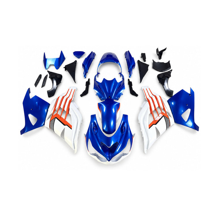 NT Fairing Fit for Kawasaki 2012-2026 ZX-14R N051- Blue Red | ABS Injection