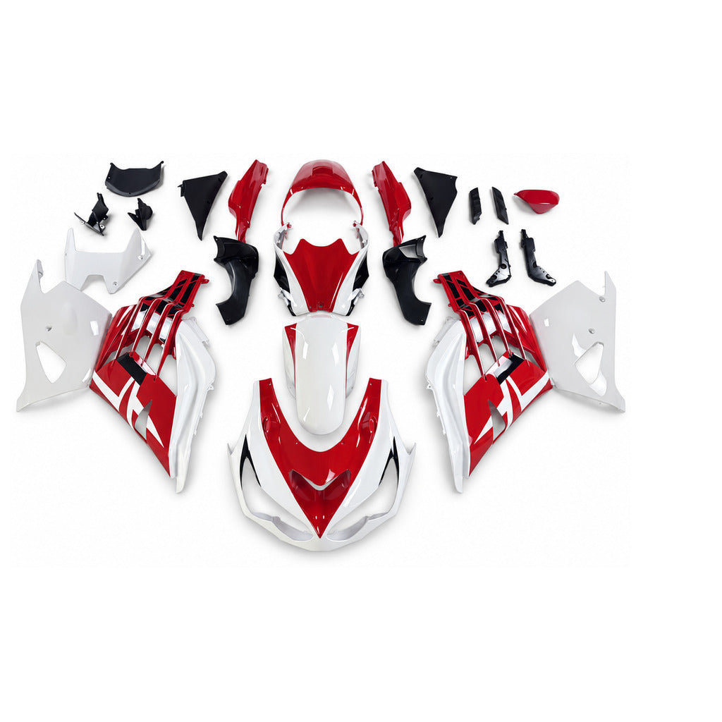 NT Fairing Fit for Kawasaki 2012-2026 ZX-14R N052- Red White | ABS Injection - 1
