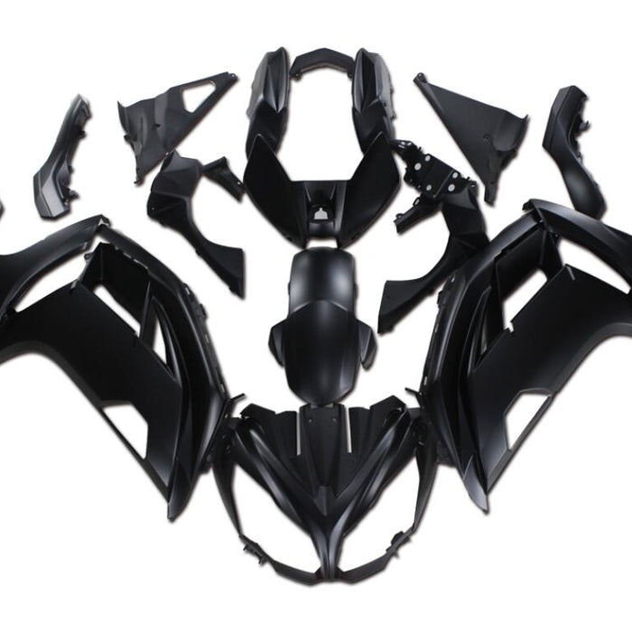 NT Injection Aftermarket ABS Plastic Fairing Fit for EX650R 2012-2016 Matte Black N019