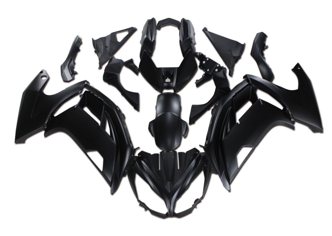 NT Fairing Fit for Kawasaki 2012-2016 EX650R N019- Matte Black | ABS Injection