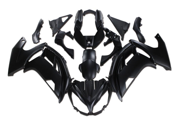 NT Injection Aftermarket ABS Plastic Fairing Fit for EX650R 2012-2016 Matte Black N019