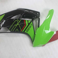 NT Injection Aftermarket ABS Plastic Fairing Fit for EX650R 2012-2016 Green Black N024