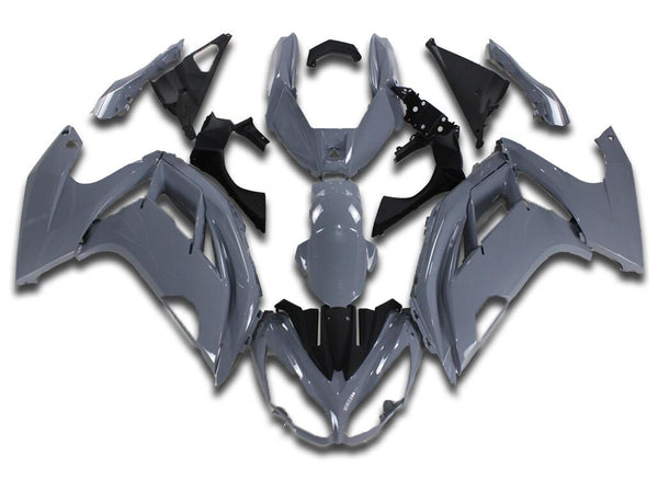 NT Injection Aftermarket ABS Plastic Fairing Fit for EX650R 2012-2016 Nardo Gray