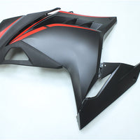 NT Aftermarket Injection ABS Plastic Fairing Fit for EX300 2013-2017 Black Red N016