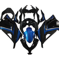 NT Aftermarket Injection ABS Plastic Fairing Fit for EX300 2013-2017 Blue Black N031
