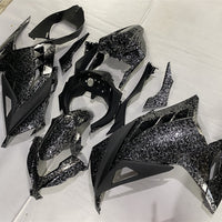 NT Aftermarket Injection ABS Plastic Fairing Fit for EX300 2013-2017 With Tank Cover Forged Carbon Fiber Look U02
