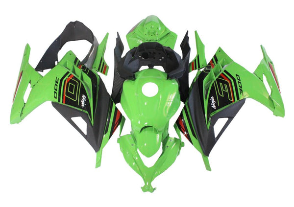 NT Aftermarket Injection ABS Plastic Fairing Fit for EX300 2013-2017 Green Black Red KRT N034