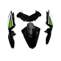 US STOCK NT Injection Mold New Kit White Green Black ABS Fairing Fit for Kawasaki 2013-2017 EX300 N104 Available in CA