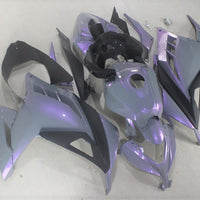 US STOCK NT Aftermarket Injection ABS Plastic Fairing Fit for EX300 2013-2017 Gray Dazz Pearl T074 Available in CA