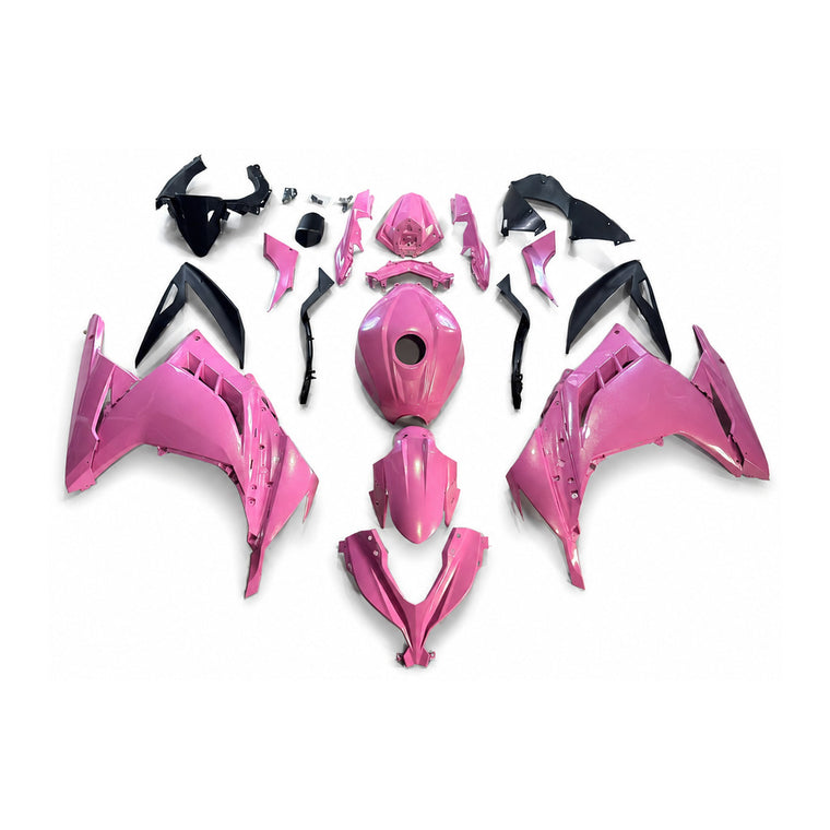 NT Fairing Fit for Kawasaki 2013-2017 EX300 T145- Pink Blue | ABS Injection