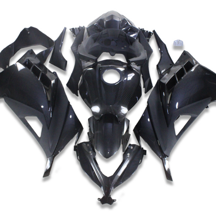 NT Aftermarket Injection ABS Plastic Fairing Fit for EX300 2013-2017 Carbon Fiber Look S01
