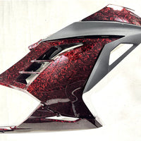 NT Aftermarket Injection ABS Plastic Fairing Fit for EX300 2013-2017 Red Forged Carbon Fiber Look S06