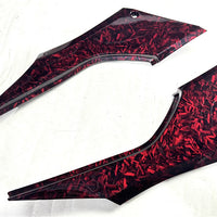 NT Aftermarket Injection ABS Plastic Fairing Fit for EX300 2013-2017 Red Forged Carbon Fiber Look S06