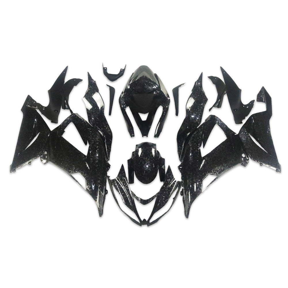 NT Fairing Fit for Kawasaki 2013-2018 ZX-6R S02- Forged Carbon Fiber Look | ABS Injection