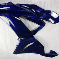 NT Aftermarket Injection ABS Plastic Fairing Fit for ZX6R 636 2013-2018 Blue Forged Carbon Fiber Look with Tank Cover U04