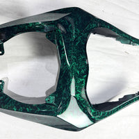 NT Aftermarket Injection ABS Plastic Fairing Fit for ZX6R 636 2013-2018 Green Forged Carbon Fiber Look with Tank Cover U05