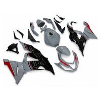 NT Aftermarket Injection ABS Plastic Fairing Fit for  Kawasaki Ninja ZX6R 636 2013-2018 Nardo Gray Black N076