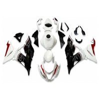 NT Aftermarket Injection ABS Plastic Fairing Fit for  Kawasaki Ninja ZX6R 636 2013-2018 White Black N077