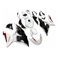 NT Aftermarket Injection ABS Plastic Fairing Fit for  Kawasaki Ninja ZX6R 636 2013-2018 White Black N077