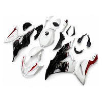 NT Aftermarket Injection ABS Plastic Fairing Fit for  Kawasaki Ninja ZX6R 636 2013-2018 White Black N077
