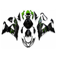 NT Aftermarket Injection ABS Plastic Fairing Fit for  Kawasaki Ninja ZX6R 636 2013-2018 Matte Black Green N079