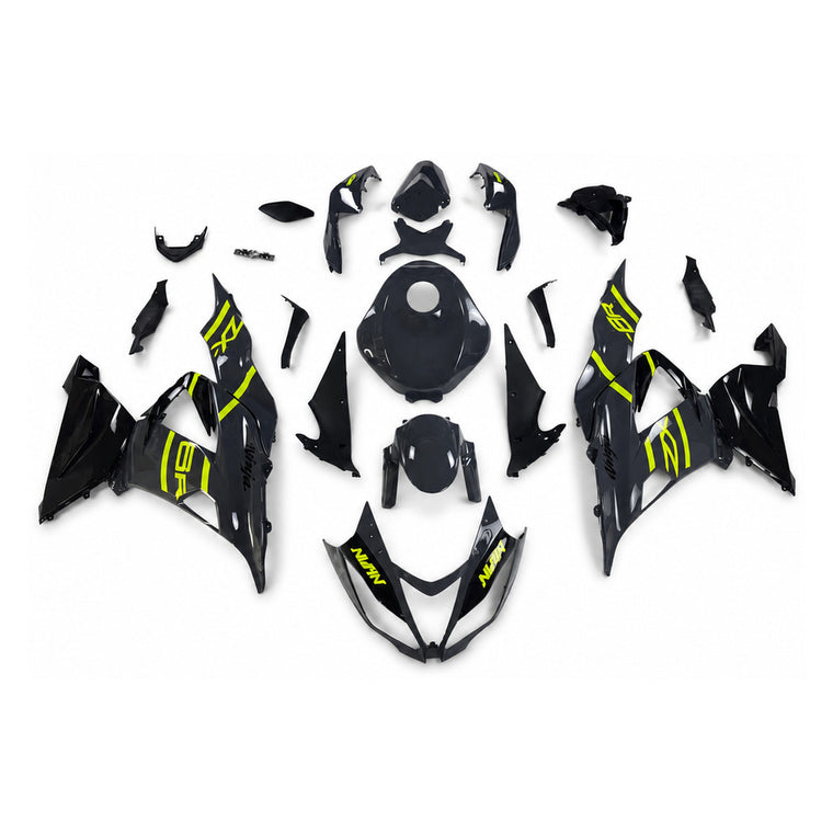 NT Fairing Fit for Kawasaki 2013-2018 ZX-6R N080- Blue Olive Green Black | ABS Injection