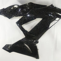 NT Aftermarket Injection ABS Plastic Fairing Fit for ZX6R 636 2013-2018 Forged Carbon Fiber Look with Tank Cover U02