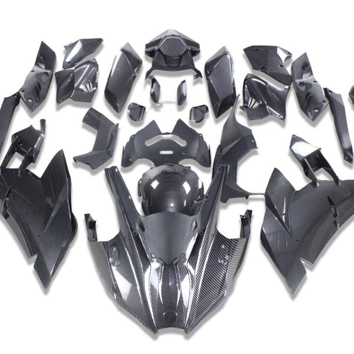 NT Aftermarket Injection ABS Plastic Fairing Fit for Ninja H2 2015-2022 Carbon Fiber Look S01