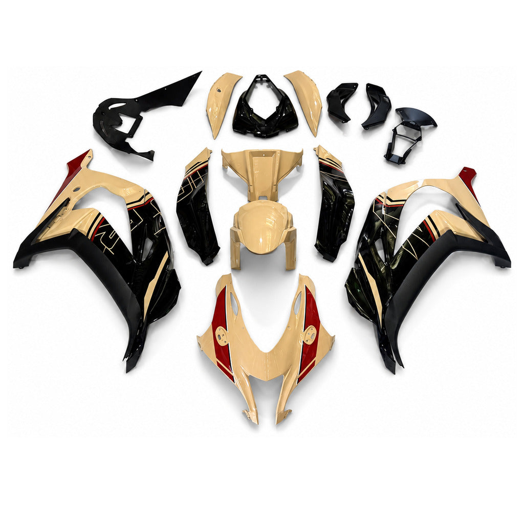 US STOCK NT Aftermarket ABS Plastic Injection Fairing Kit Fit for ZX10R 2016-2020 Champagne gold N071 Available in CA