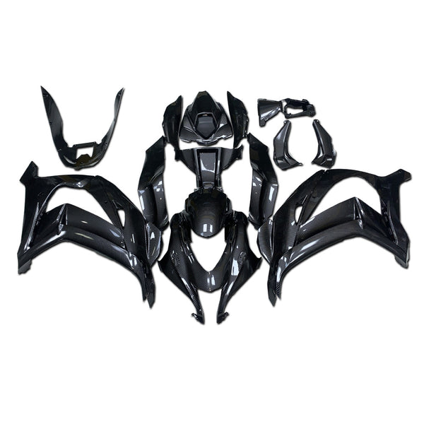 NT Aftermarket ABS Plastic Injection Fairing Kit Fit for ZX10R 2016-2020 Carbon Fiber Look S01