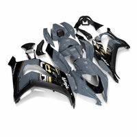 NT Injection Mold New Kit Gray Black ABS Fairing Fit for Kawasaki Ninja 2016-2020 ZX10R N069