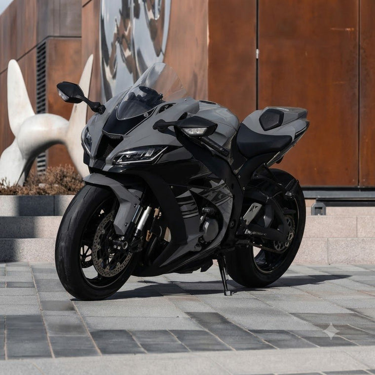 NT Fairing Fit for Kawasaki 2016-2020 ZX-10R N069- Gray Black | ABS Injection