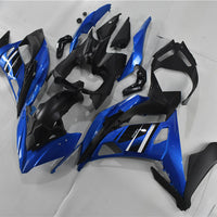 US STOCK NT Aftermarket ABS Plastic Fairing Fit for EX650R 2017-2019 Blue Black N009 Available in TX