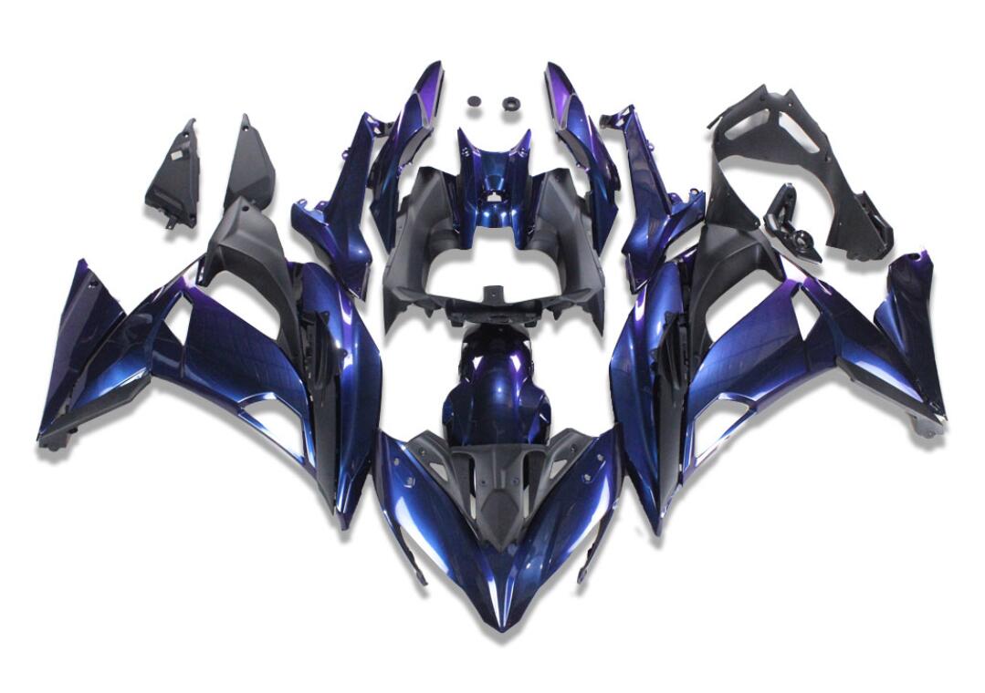 NT Aftermarket ABS Plastic Fairing Fit for EX650R 2017-2019 Chameleon N020