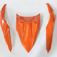 NT Aftermarket ABS Plastic Fairing Fit for EX650R 2017-2019 Orange Black T028