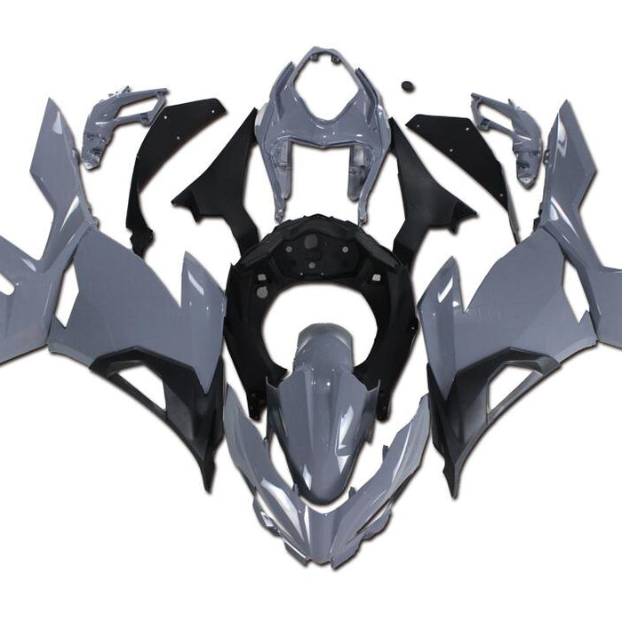 NT Aftermarket Injection ABS Plastic Fairing Fit for EX400 2018-2023 Nardo Gray Available in CA