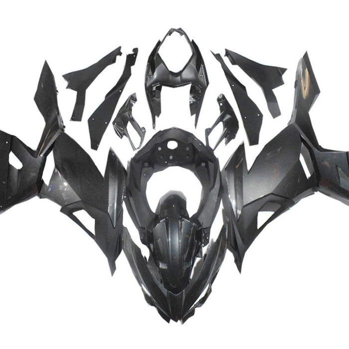 NT Aftermarket Injection ABS Plastic Fairing Fit for EX400 2018-2023 Carbon Fiber Look S01