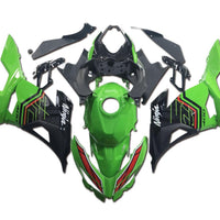US STOCK NT Aftermarket Injection ABS Plastic Fairing Fit for EX400 2018-2023 Green Black T045 Available in CA