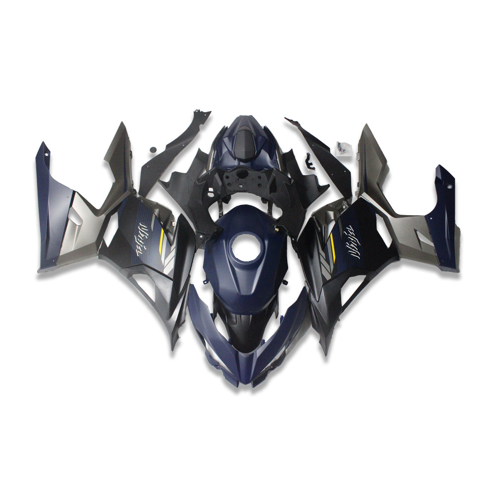 NT Aftermarket Injection ABS Plastic Fairing Fit for EX400 2018-2023 Blue Black Silver U082