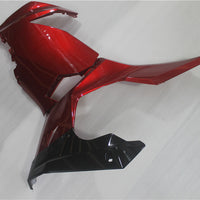 US STOCK NT Aftermarket Injection ABS Plastic Fairing Fit for EX400 2018-2023 Candy Red Black U088 Available in CA