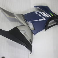 US STOCK NT Aftermarket Injection ABS Plastic Fairing Fit for EX400 2018-2023 Blue Gray Black U106 Available in CA