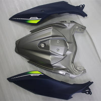 US STOCK NT Aftermarket Injection ABS Plastic Fairing Fit for EX400 2018-2023 Blue Gray Black U106 Available in CA