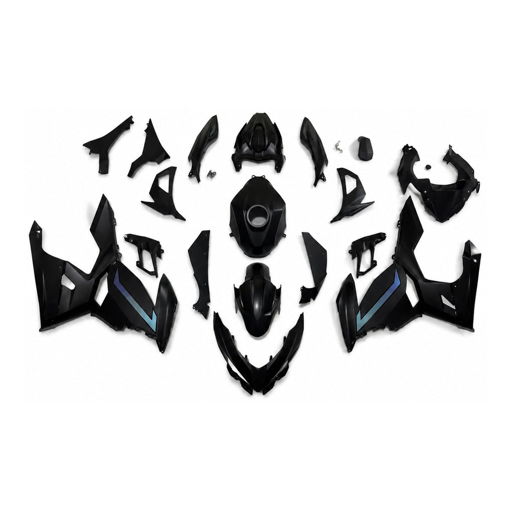 NT Fairing Fit for Kawasaki 2018-2023 EX400 U152- Black | ABS Injection - 1