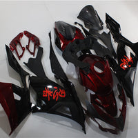 NT Injection ABS Plastics Fairing Fit for  2018-2023 EX400 Red Carbon Fiber Look U051